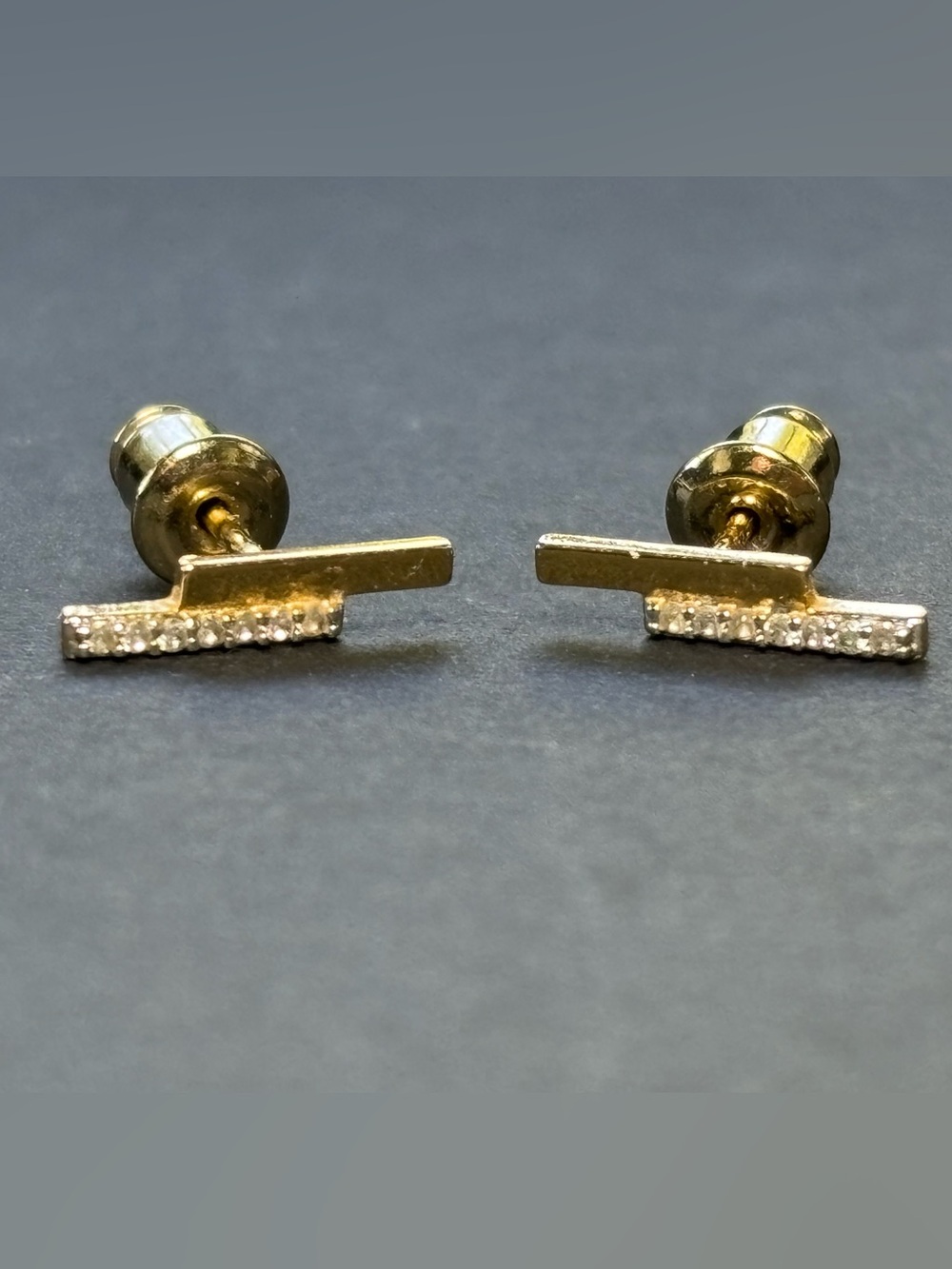 Cala Studs in Gold by Rudiment